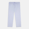 Pale Blue Fine Stripe Pyjama Trousers