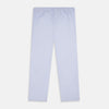 View 3 of product Pale Blue Fine Stripe Pyjama Trousers