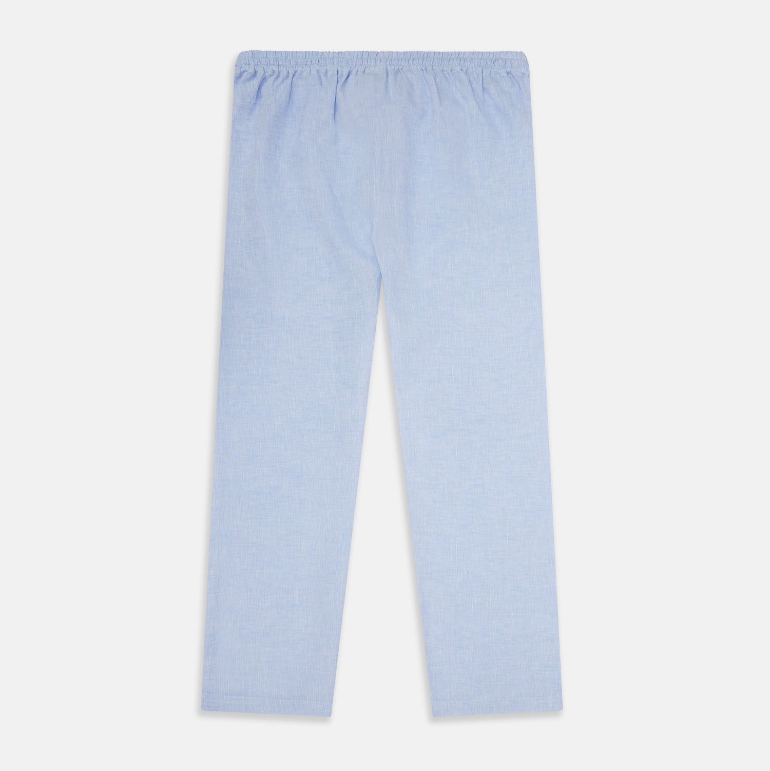 View 3 of product Pale Blue Linen Pyjama Trousers
