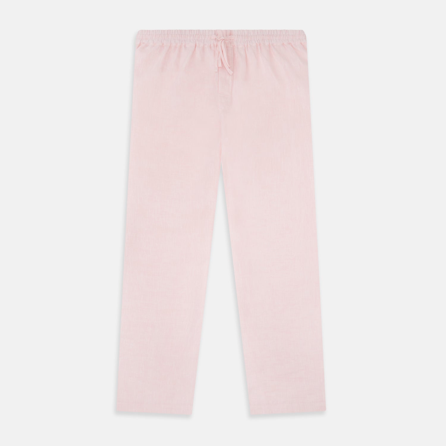 View 1 of product Pale Pink Linen Pyjama Trousers