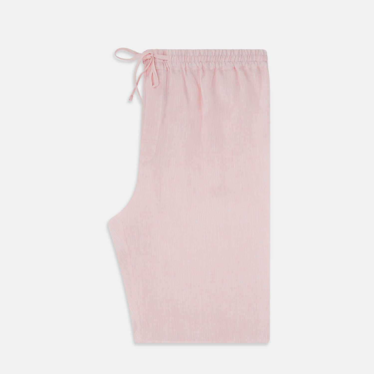 View 4 of product Pale Pink Linen Pyjama Trousers