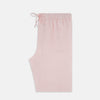 Pale Pink Linen Pyjama Trousers