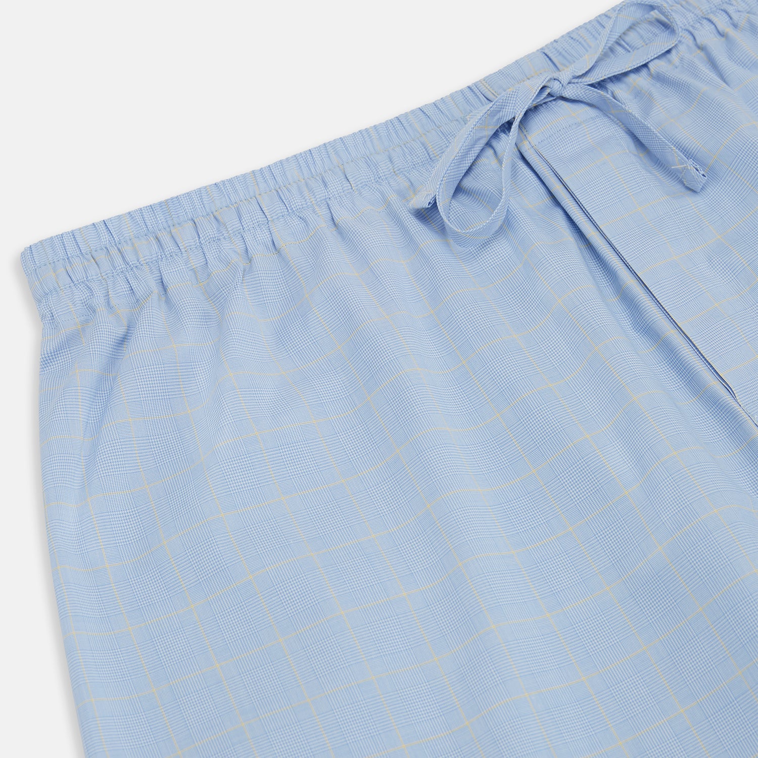 View 2 of product Blue Prince of Wales Check Pyjama Trousers