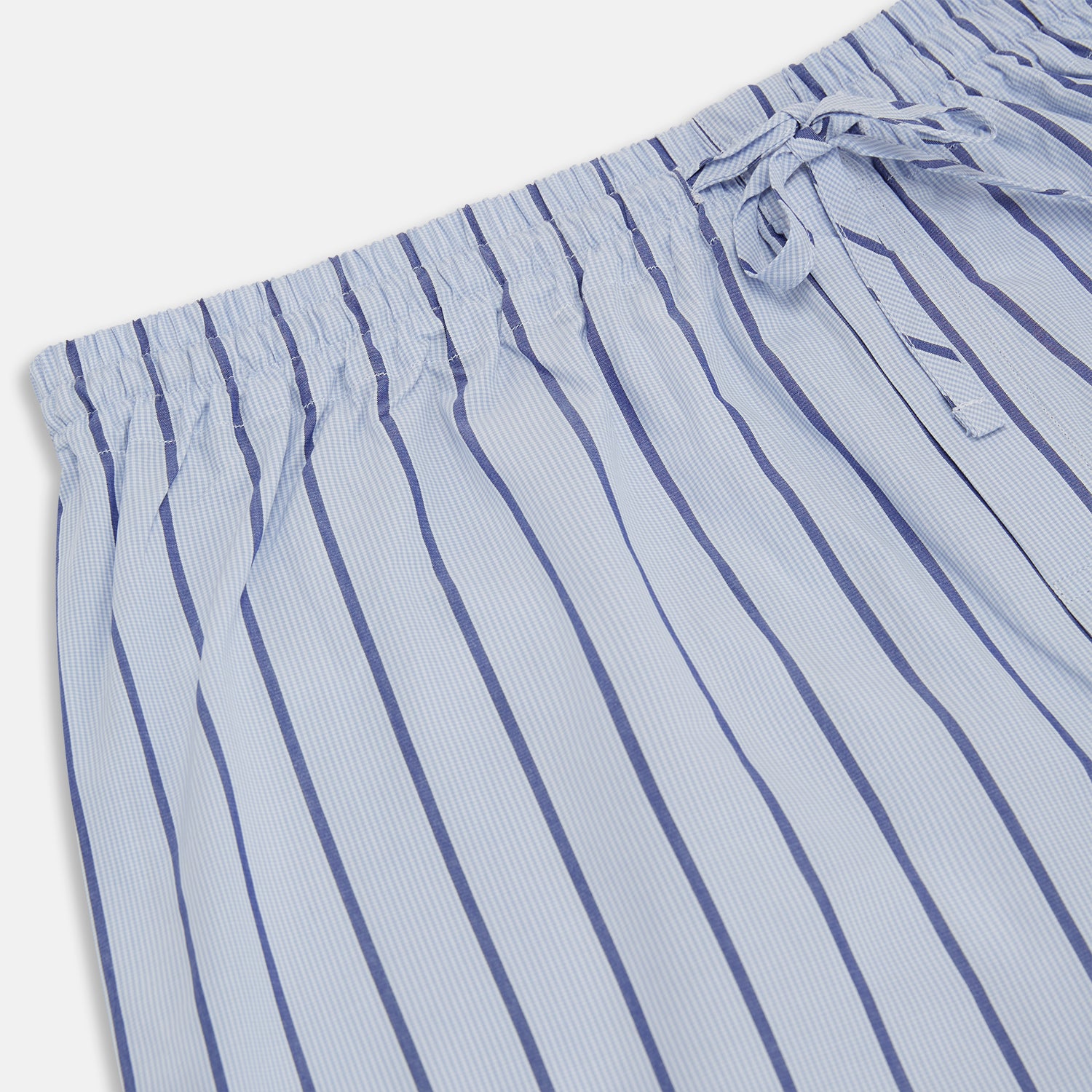 Blue Track Stripe Pyjama Trousers
