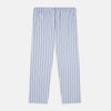 View 3 of product Blue Track Stripe Pyjama Trousers