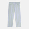 View 3 of product Light Green and Blue Stripe Pyjama Trousers