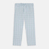 Blue and Green Tattersall Check Pyjama Trousers