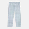 View 3 of product Blue and Green Tattersall Check Pyjama Trousers