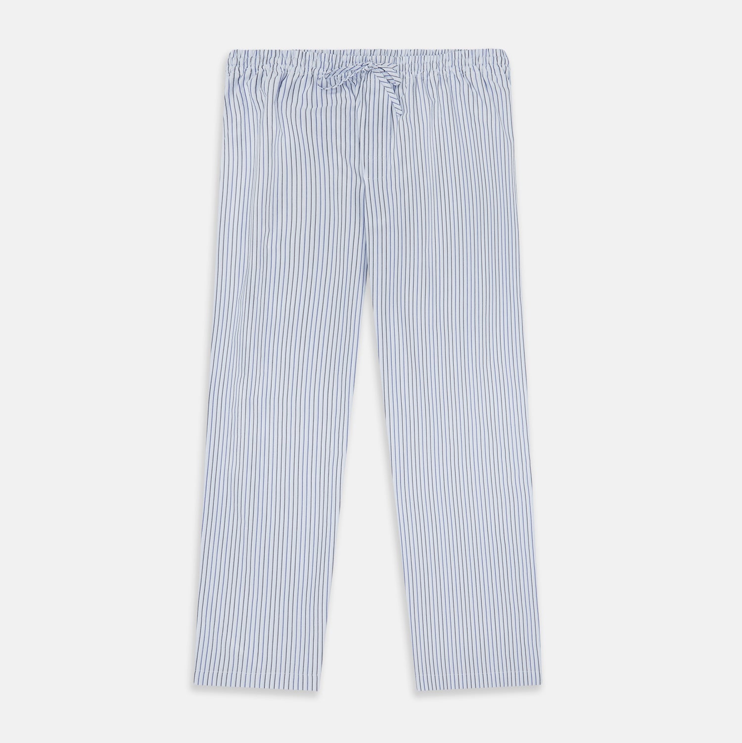 View 1 of product Blue Shadow Pinstripe Pyjama Trousers