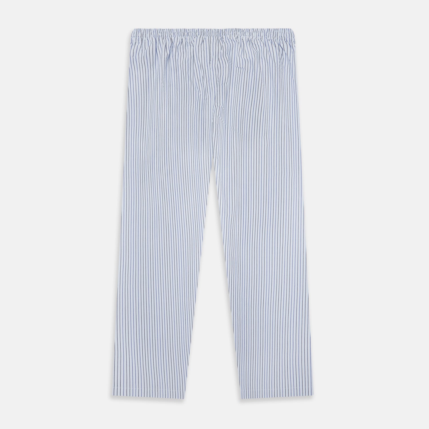 View 3 of product Blue Shadow Pinstripe Pyjama Trousers