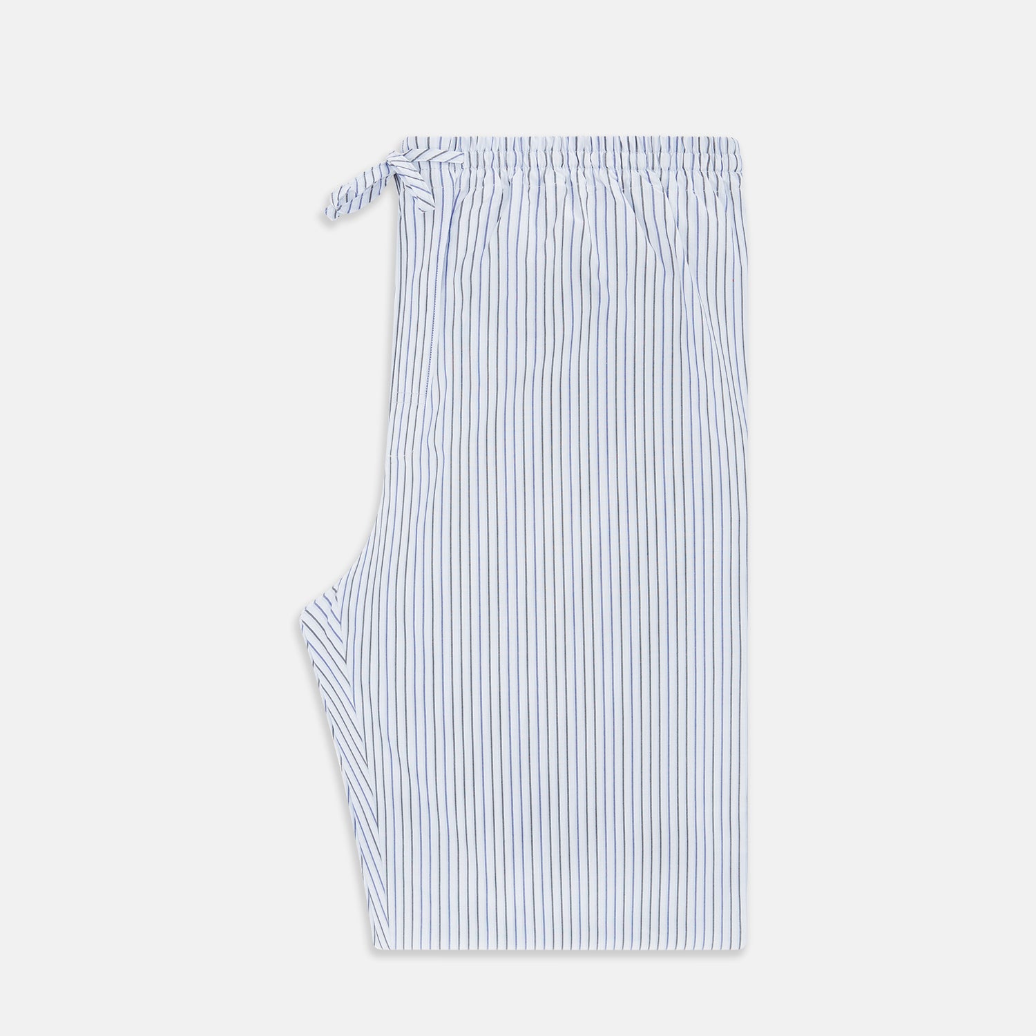 View 4 of product Blue Shadow Pinstripe Pyjama Trousers