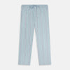 Green and Blue Shadow Pinstripe Pyjama Trousers