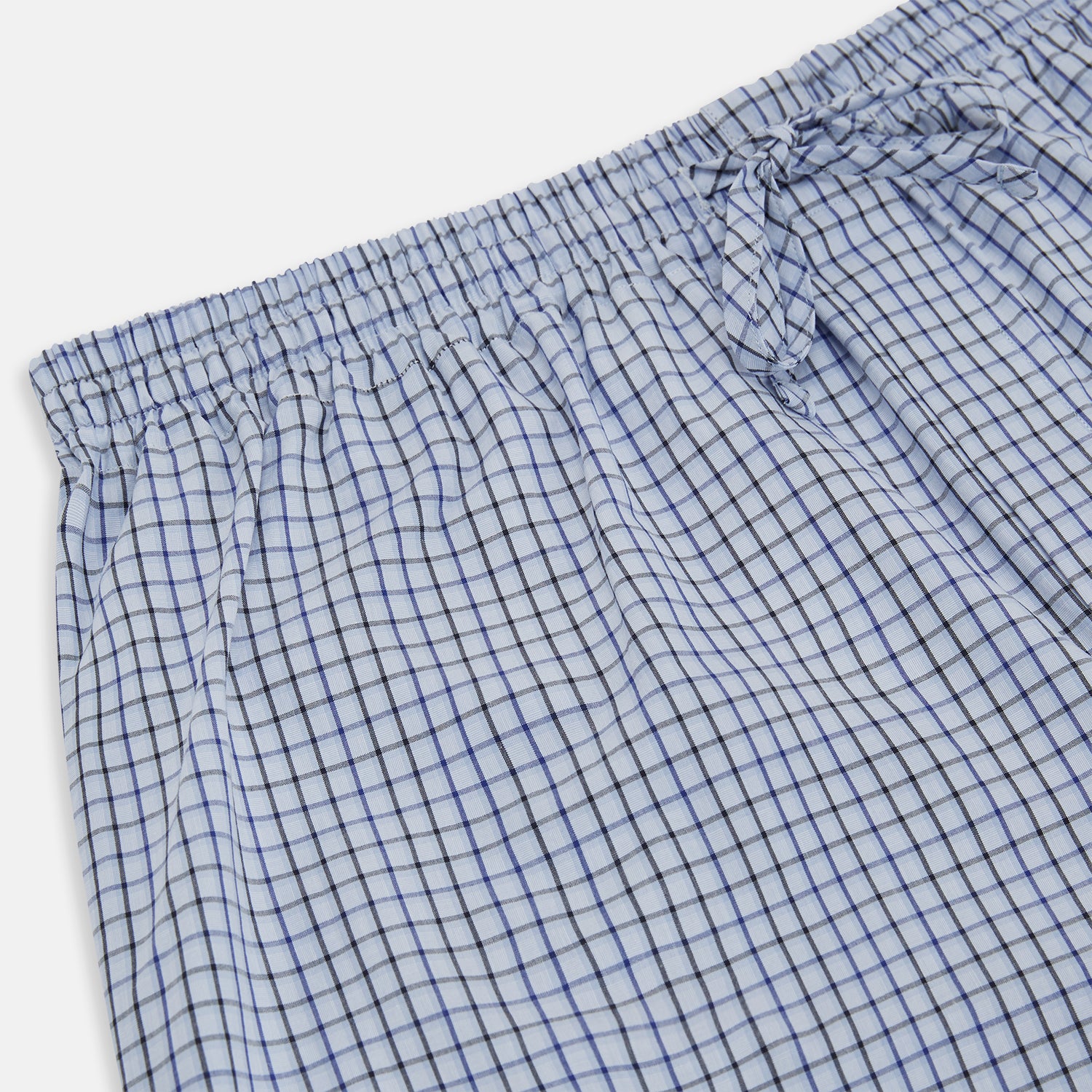 View 2 of product Blue Shadow Check Pyjama Trousers