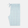 View 4 of product Green and Blue Shadow Check Pyjama Trousers