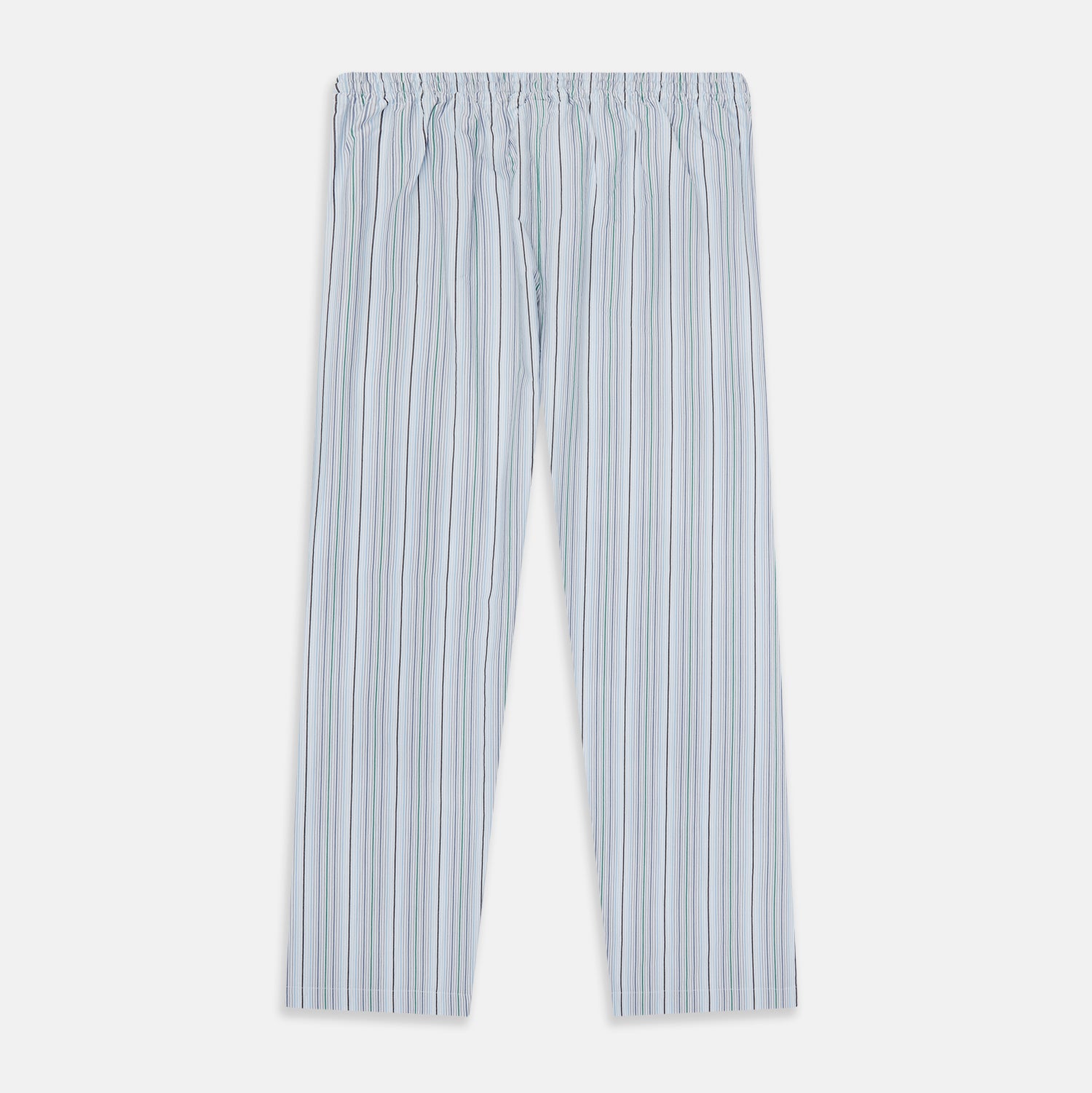Blue and Green Multi Track Stripe Pyjama Trousers