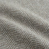 View 3 of product Reversible Grey Herringbone Cashmere Scarf