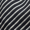 View 4 of product Chequered Navy on Navy Frame Small Scarf in Silk