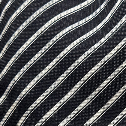Chequered Navy on Navy Frame Small Scarf in Silk Image 3