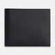 Navy Leather Bi-Fold Wallet OS
