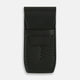 Forest Green Leather Collar-Stay Holder OS