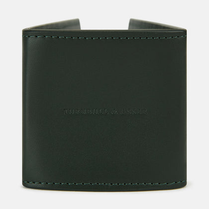 Forest Green Leather Pen holder Image 4