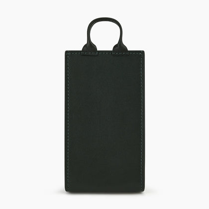 Forest Green Leather Pen holder Image 5