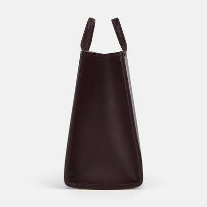Burgundy Leather Pen holder Image 2