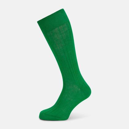 Fern Green Mid-Length Socks