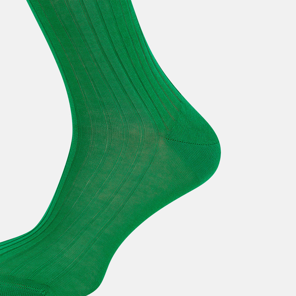 Fern Green Mid-Length Socks 13