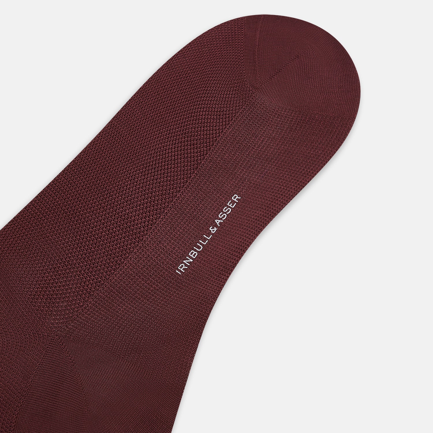 View 3 of product Burgundy Micro Knit Long Socks 13
