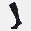 View 1 of product Navy Diamond Long Socks 12