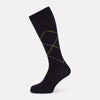 View 1 of product Navy Diamond Mid-Length Socks 13