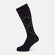 Navy Diamond Mid-Length Socks 13