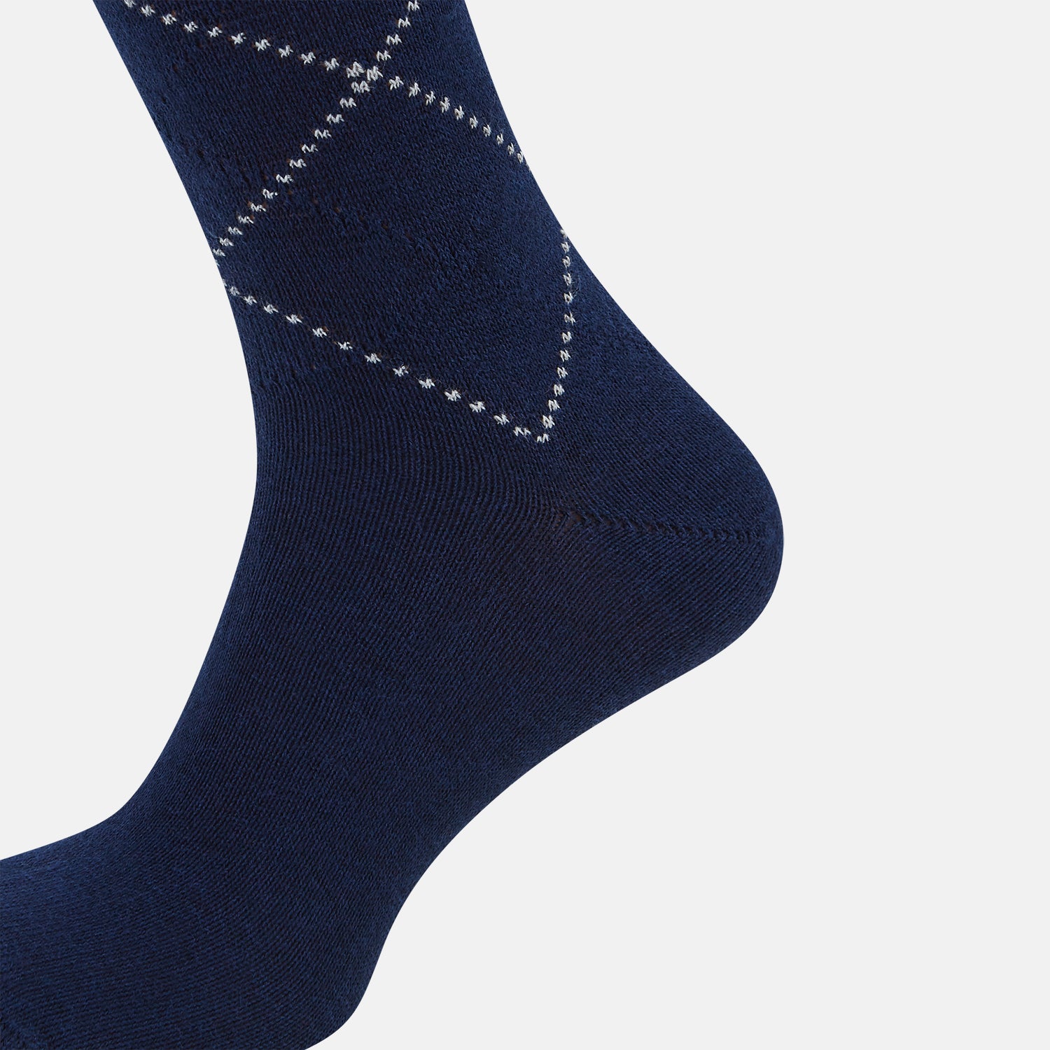 View 4 of product Azzurro Diamond Mid-Length Socks 10+