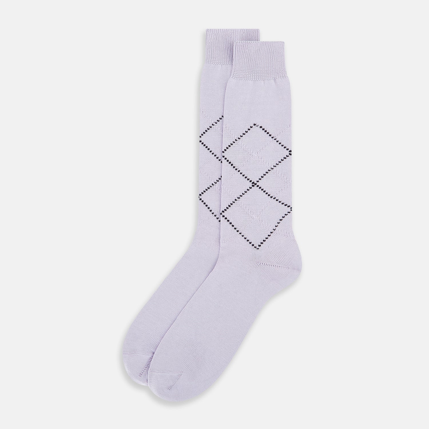 View 2 of product Light Pink Diamond Mid-Length Socks 10+