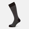 View 1 of product Charcoal Striped Mid-Length Socks 13