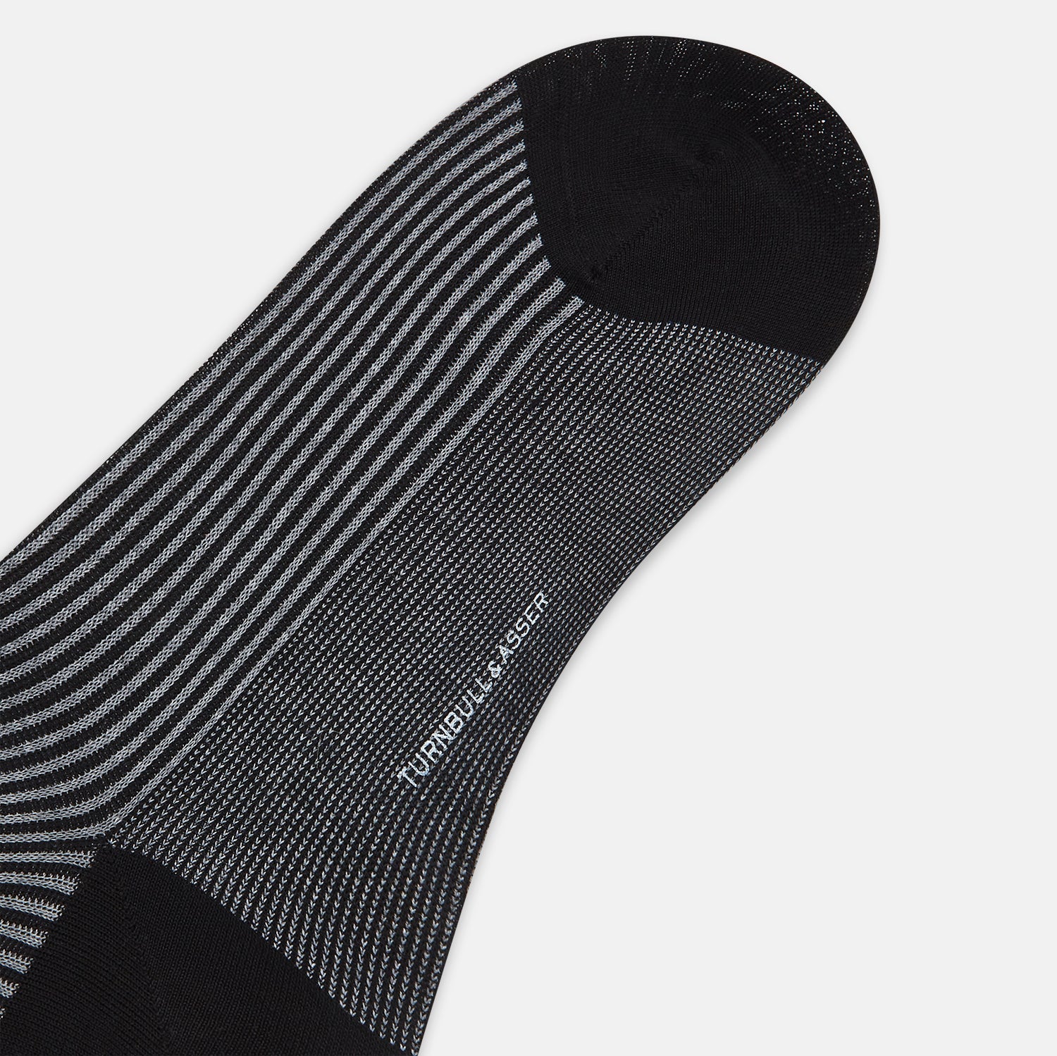View 3 of product Charcoal Striped Mid-Length Socks 13