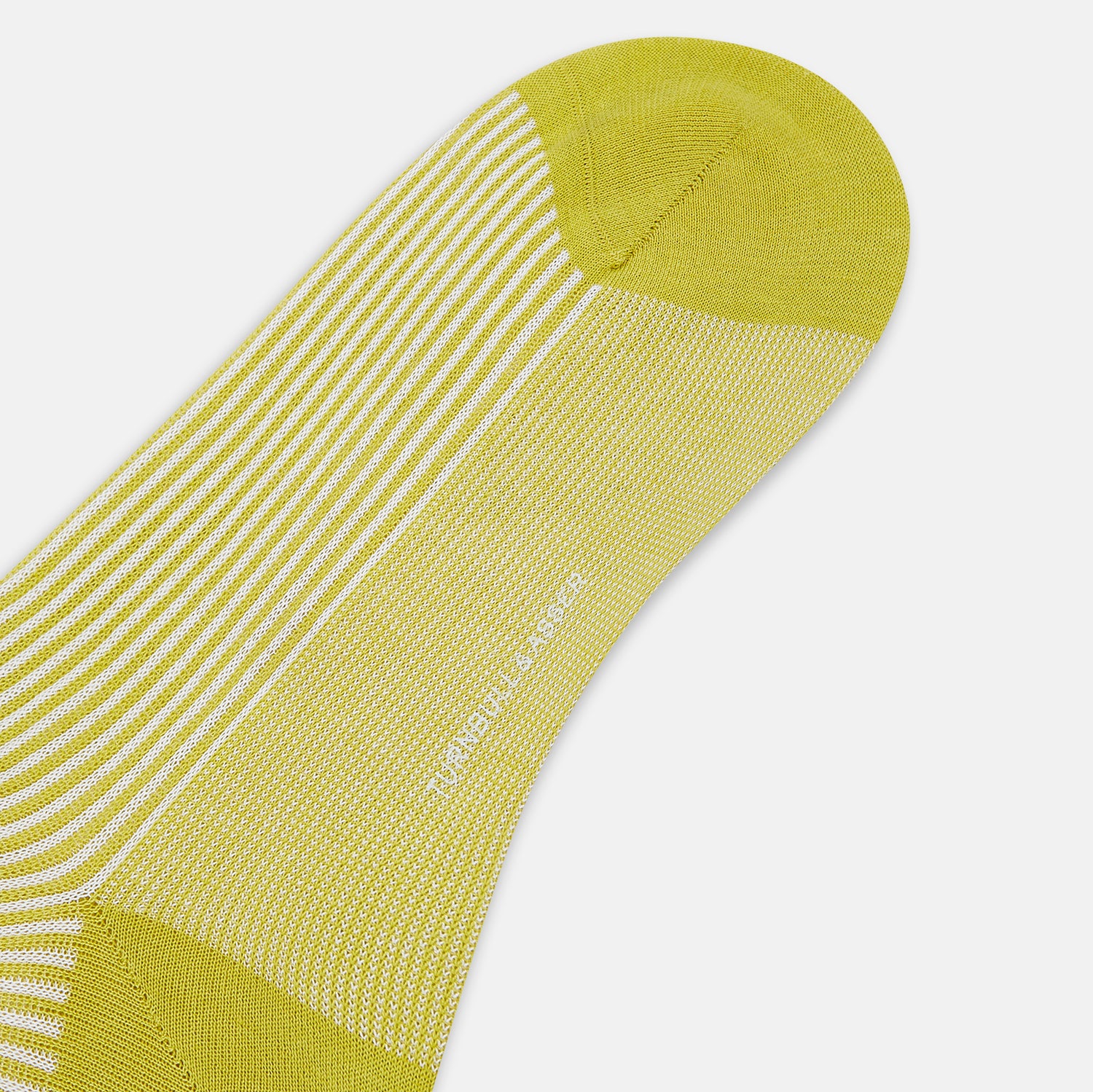 View 3 of product Chartreuse Lemon Striped Mid-Length Socks 10+
