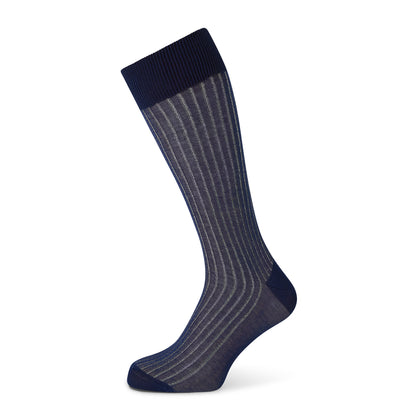 Azzurro Striped Mid-Length Socks Image 4