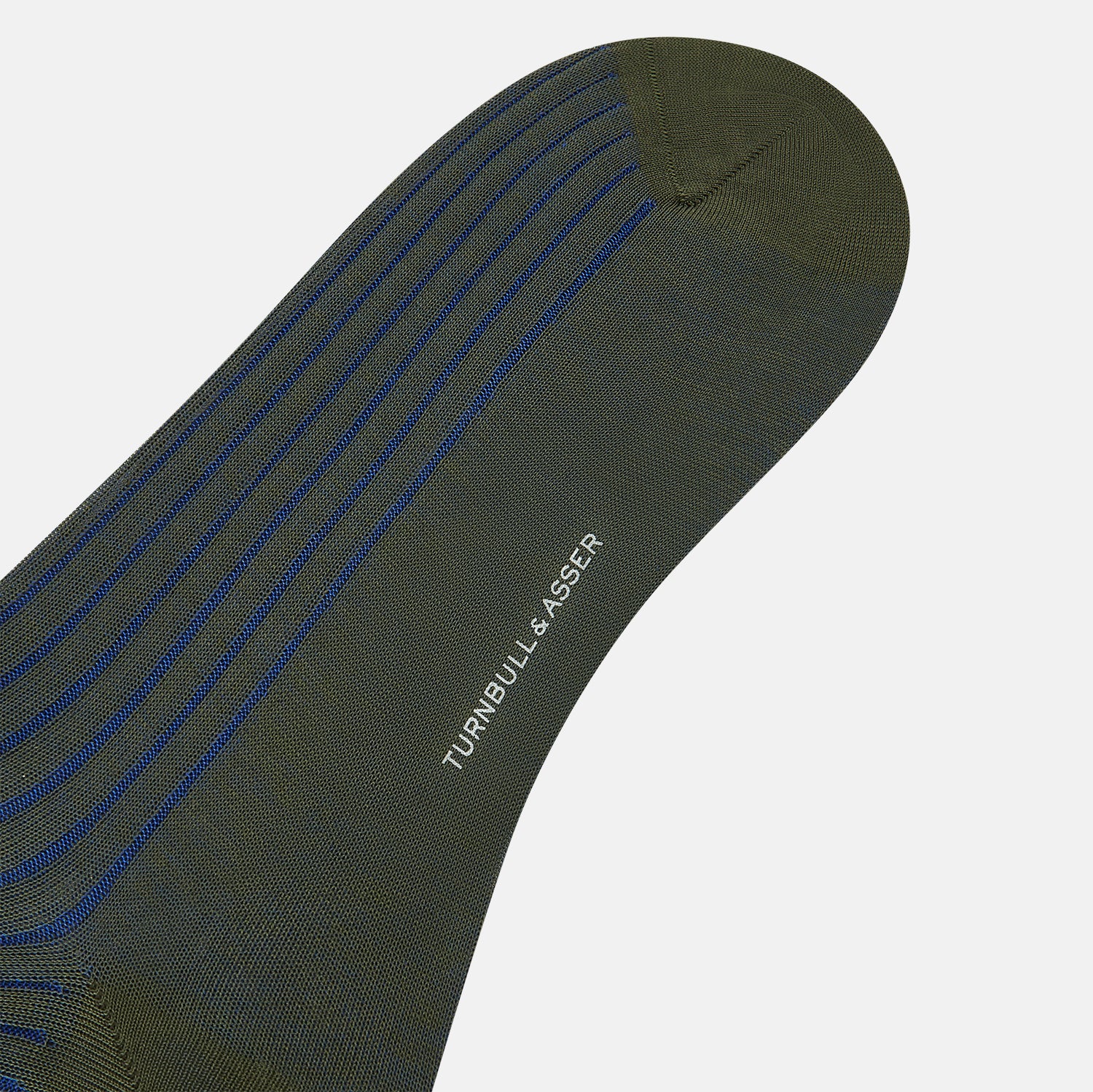 View 3 of product Sage Striped Mid-Length Socks