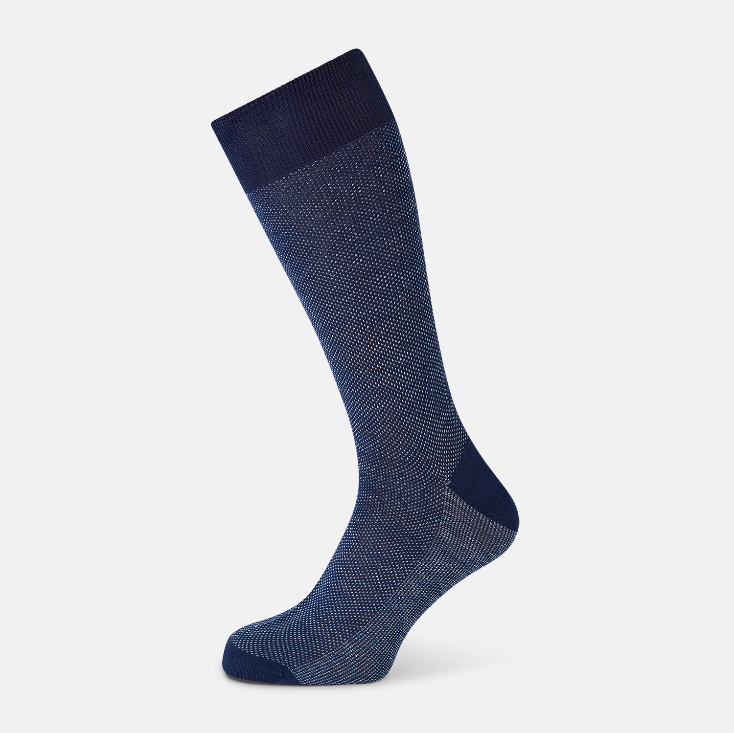 View 1 of product Azzurro Cotton-Linen Mid-Length Socks