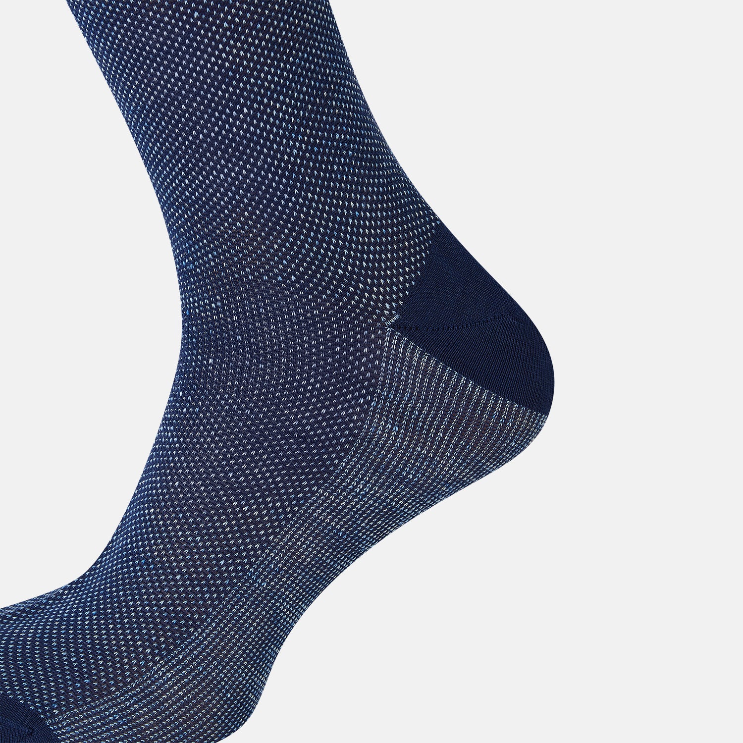 View 4 of product Azzurro Cotton-Linen Mid-Length Socks