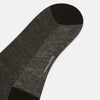 View 3 of product Dark Chocolate Cotton-Linen Mid-Length Socks