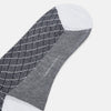 View 3 of product Light Pink Harlequin Cotton-Linen Mid-Length Socks 12