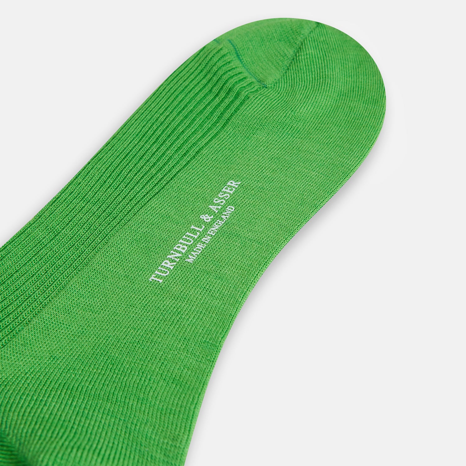 View 3 of product Bright Green Mid-Length Merino Socks