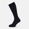 View 1 of product Navy Wool Mid-Length Socks 12