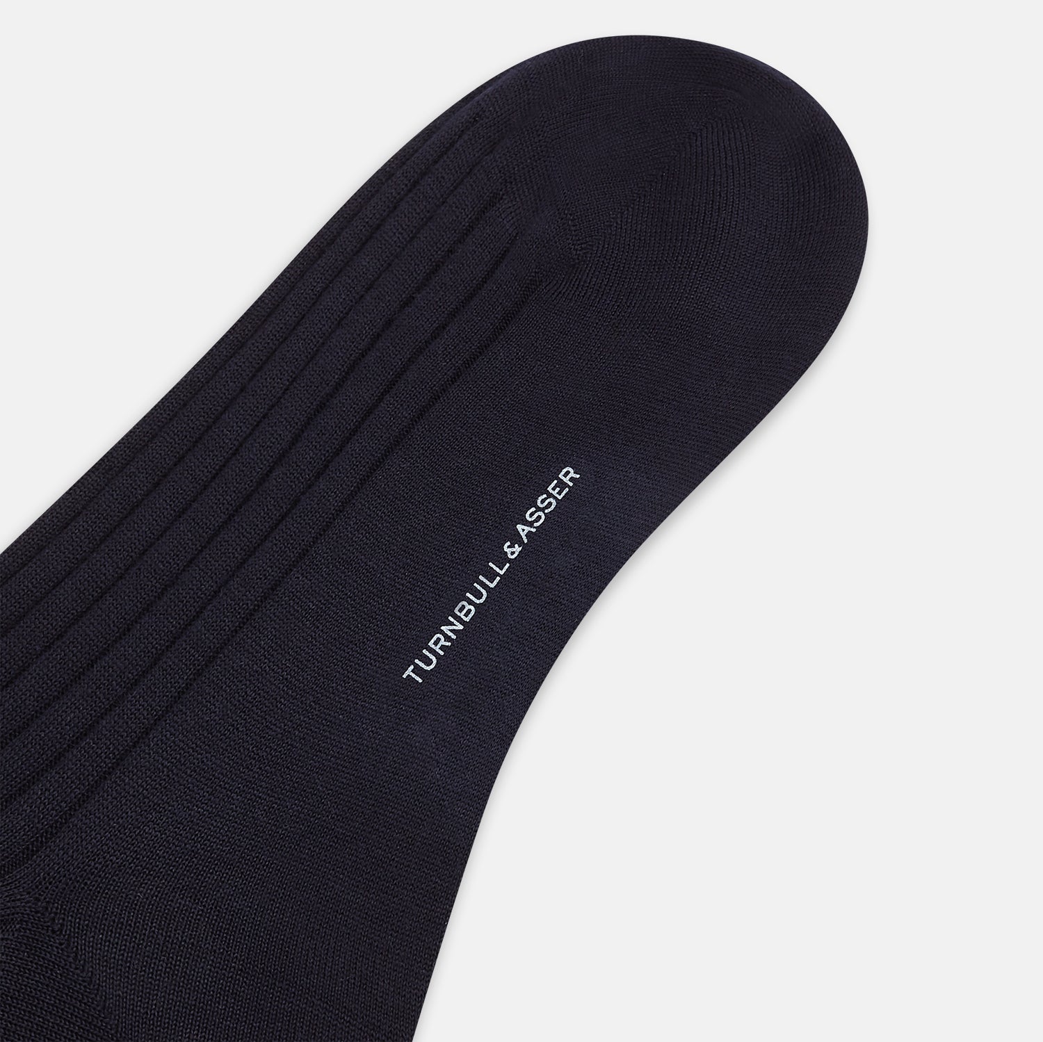View 3 of product Navy Wool Mid-Length Socks 12