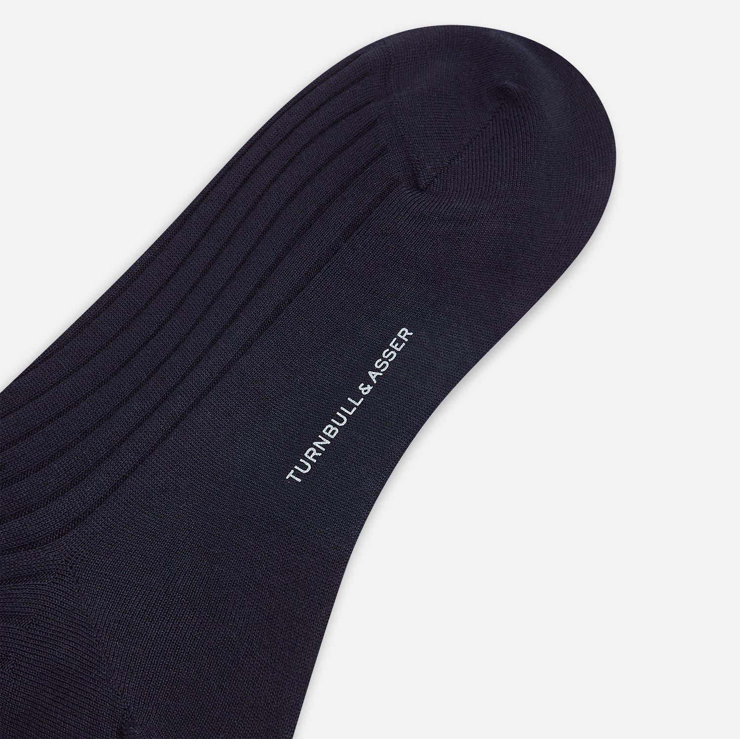 View 3 of product Navy Wool Long Socks 12