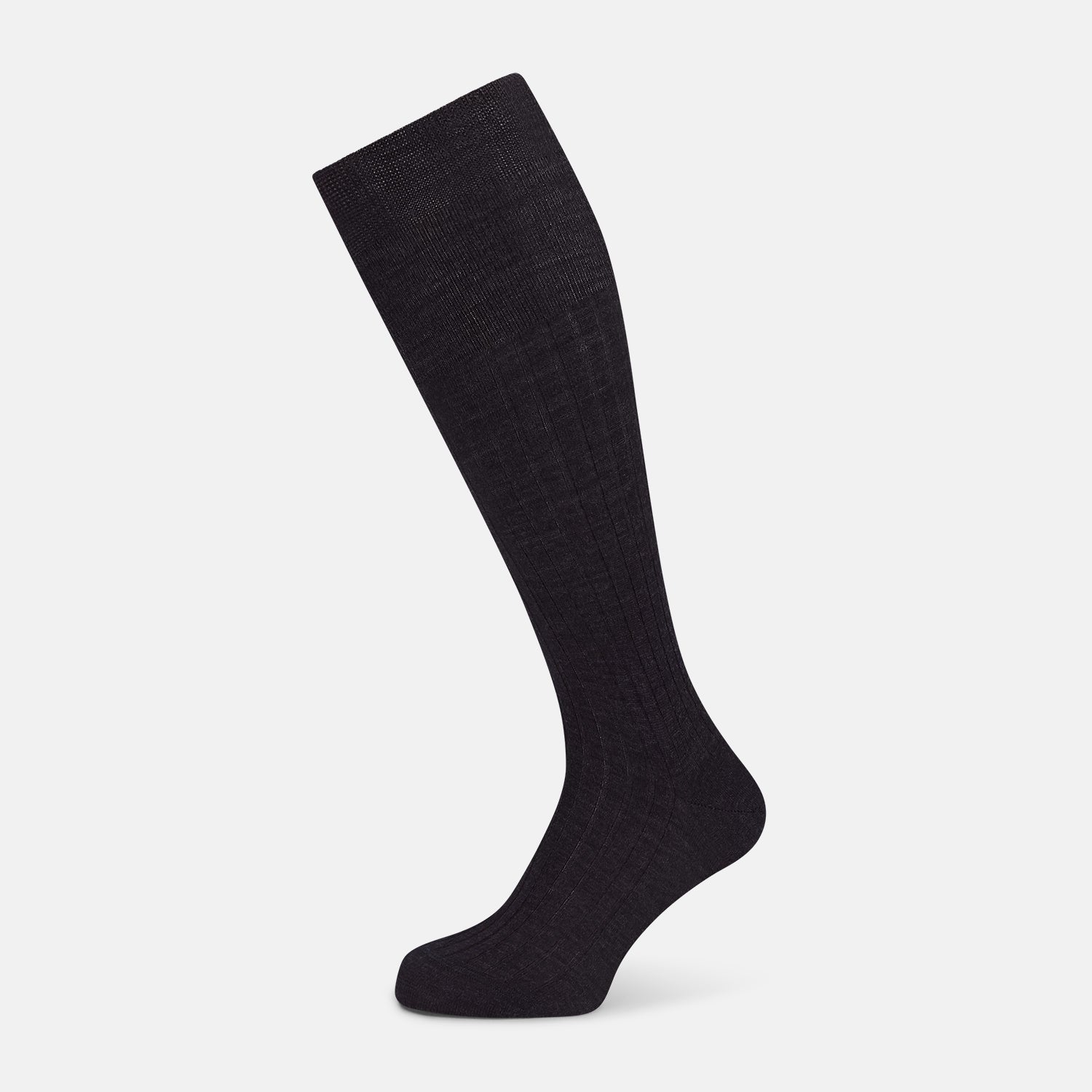 View 1 of product Charcoal Long Wool Socks 12