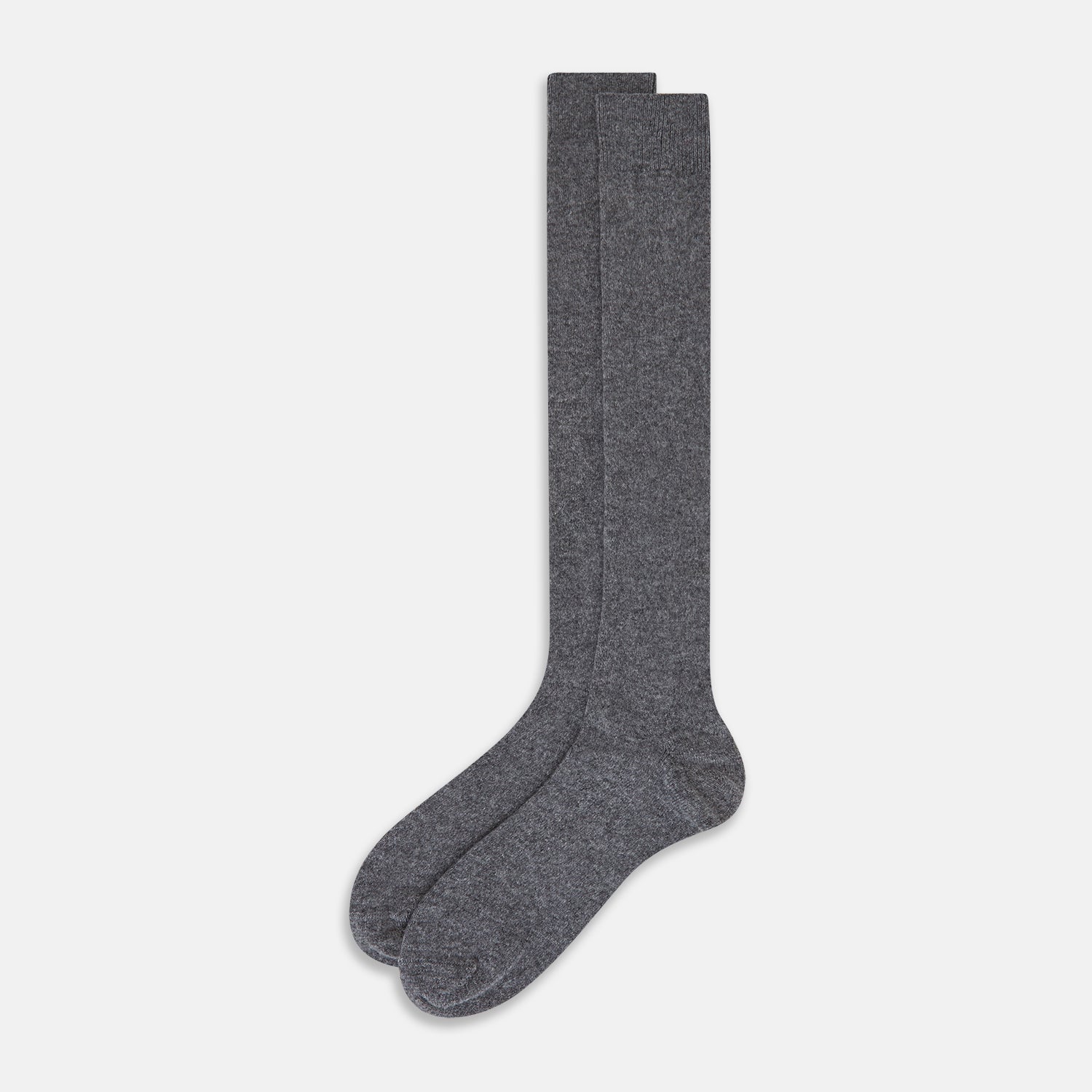 Image 2 of product Steel Melange Cashmere Long Socks 13
